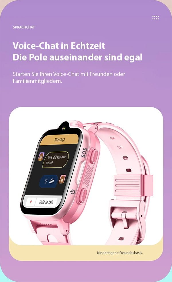 WonderWatch™ 4G Smartwatch für Kinder
