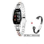 H8-Frauen-Smartwatch-Rate-M
