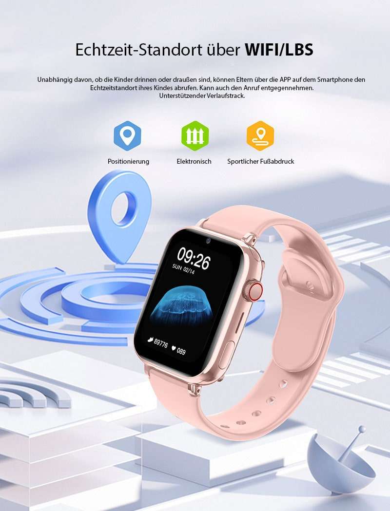 SmartKiddo™ 4G Smartwatch für Kinder