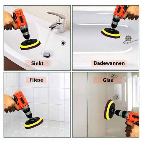 Electric Brush Drill Set