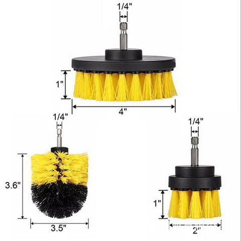 Electric Brush Drill Set