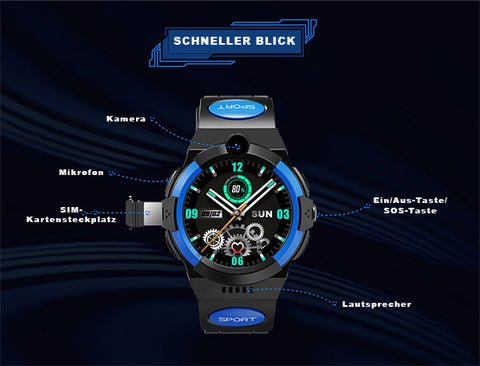 4G Waterproof Kids Smartwatch