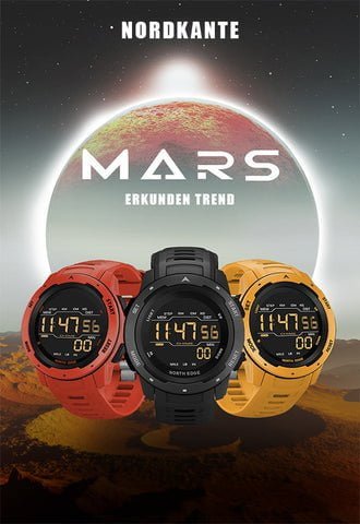 NORTH EDGE Herren Digitaluhr
