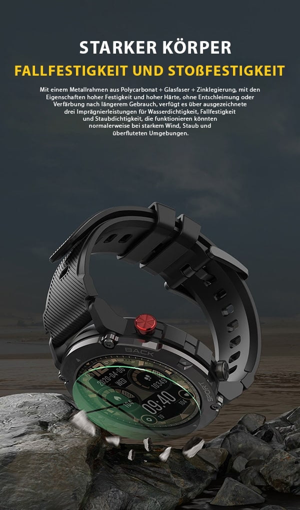 Militärische C21 Pro™ Smartwatch