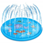 Sommerlicher Strand aufblasbarer Wasserspray