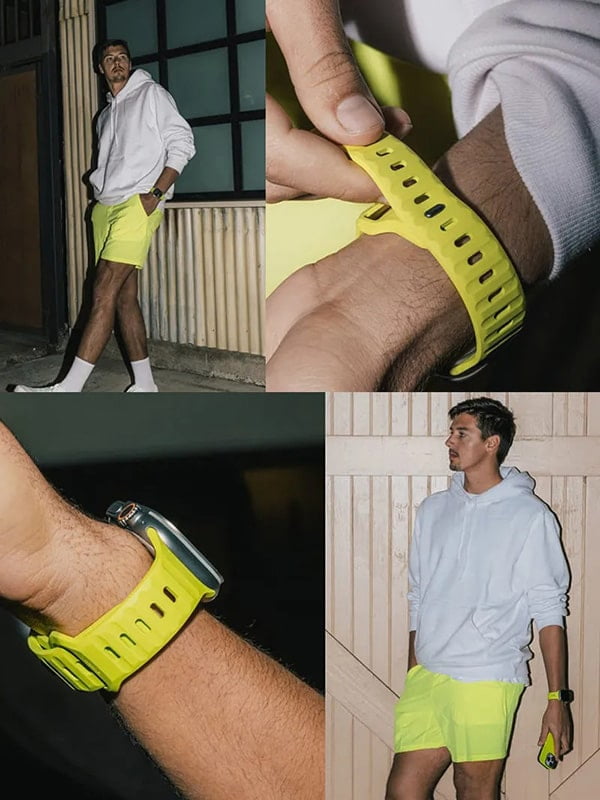 Silikonarmband für Apple Watch
