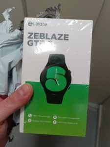Zeblaze GTR 3 Smartwatch photo review