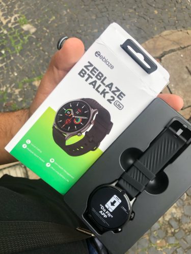 Zeblaze Btalk 2 Lite photo review