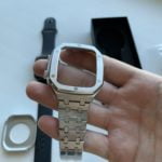 Luxury metal case for the Apple Watch photo review