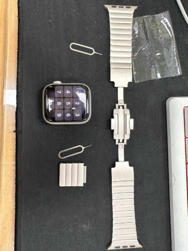 Verstellbares Edelstahlarmband für die Apple Watch photo review