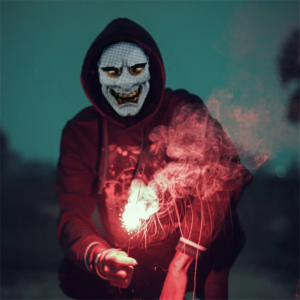 Halloween Party Maske LED